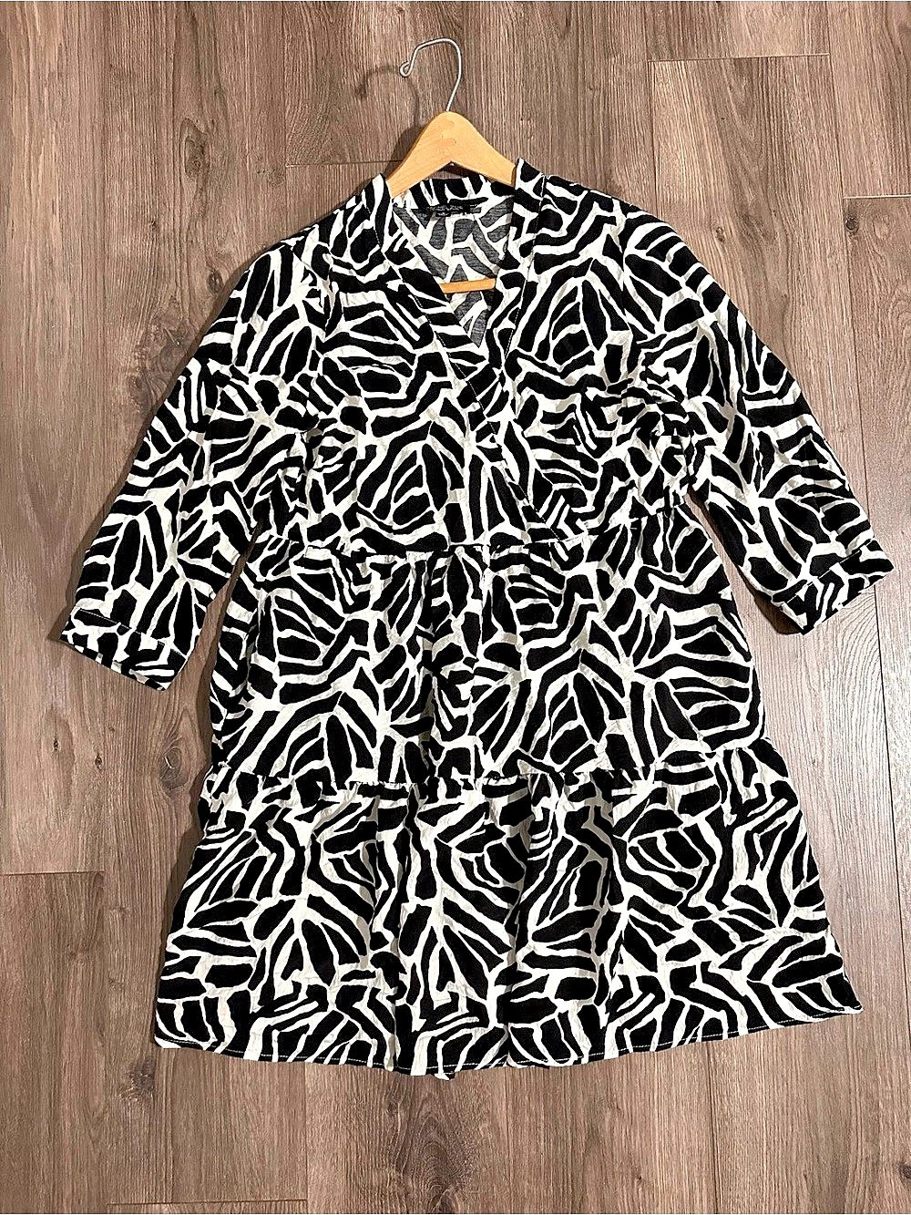 Rachel Zoe Zebra Print Mini Dress